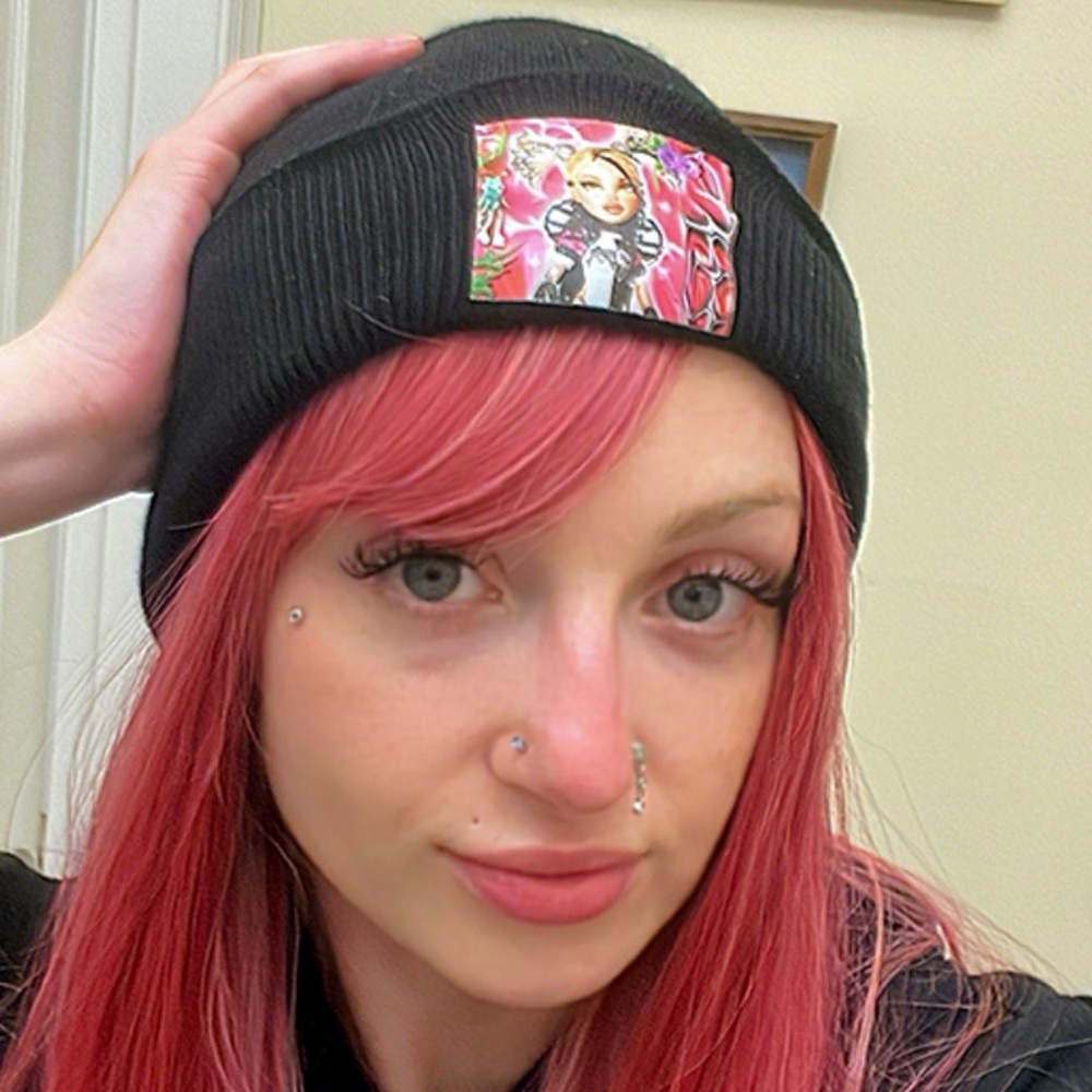 Custom bratz beanie